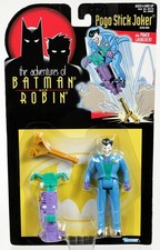 The Adventures of Batman and Robin Pogo Stick Joker Figure 64093 NRFP '95 Kenner
