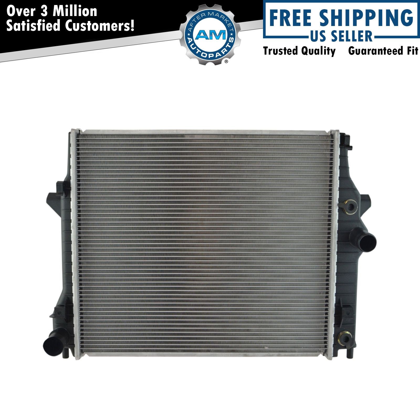 Radiators Assembly Aluminum Core Direct Fit for Jaguar S Type XF XJ8 Brand New