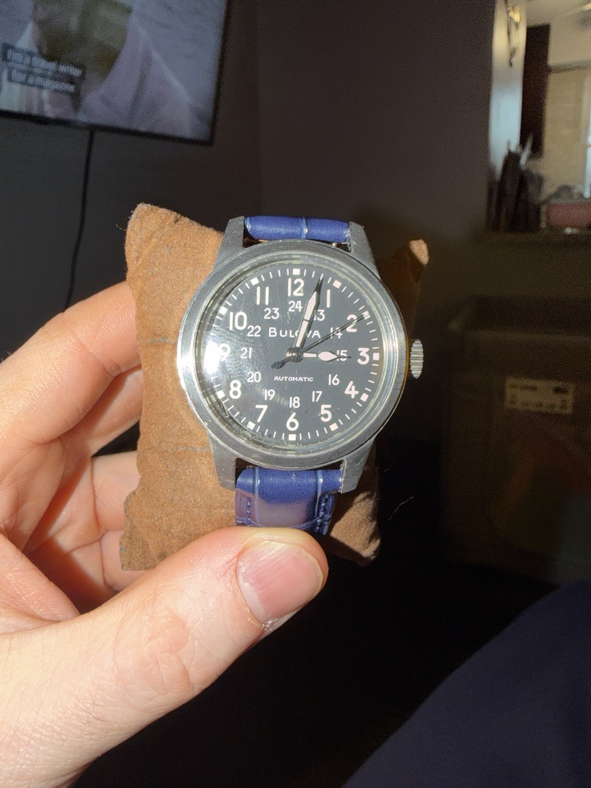 Bulova VWI Special Edition Hack Automatic Men's W… - image 5