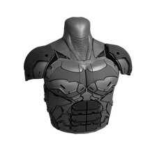 1/18 Scale Action Figure Chest Armor: Dark Knight (BvS Concept)