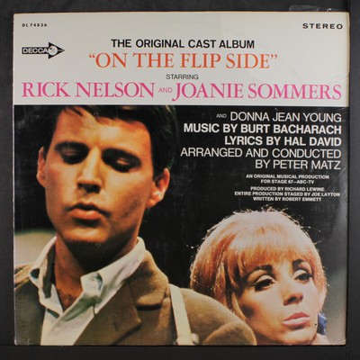 RICK NELSON & JOANIE SOMMERS: on the flip side soundtrack DECCA 12'' LP 33 RPM Se
