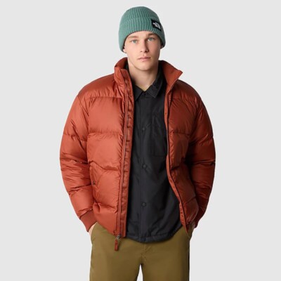 The North Face Mens Down Paralta Puffer Jacket Size L 'Brandy