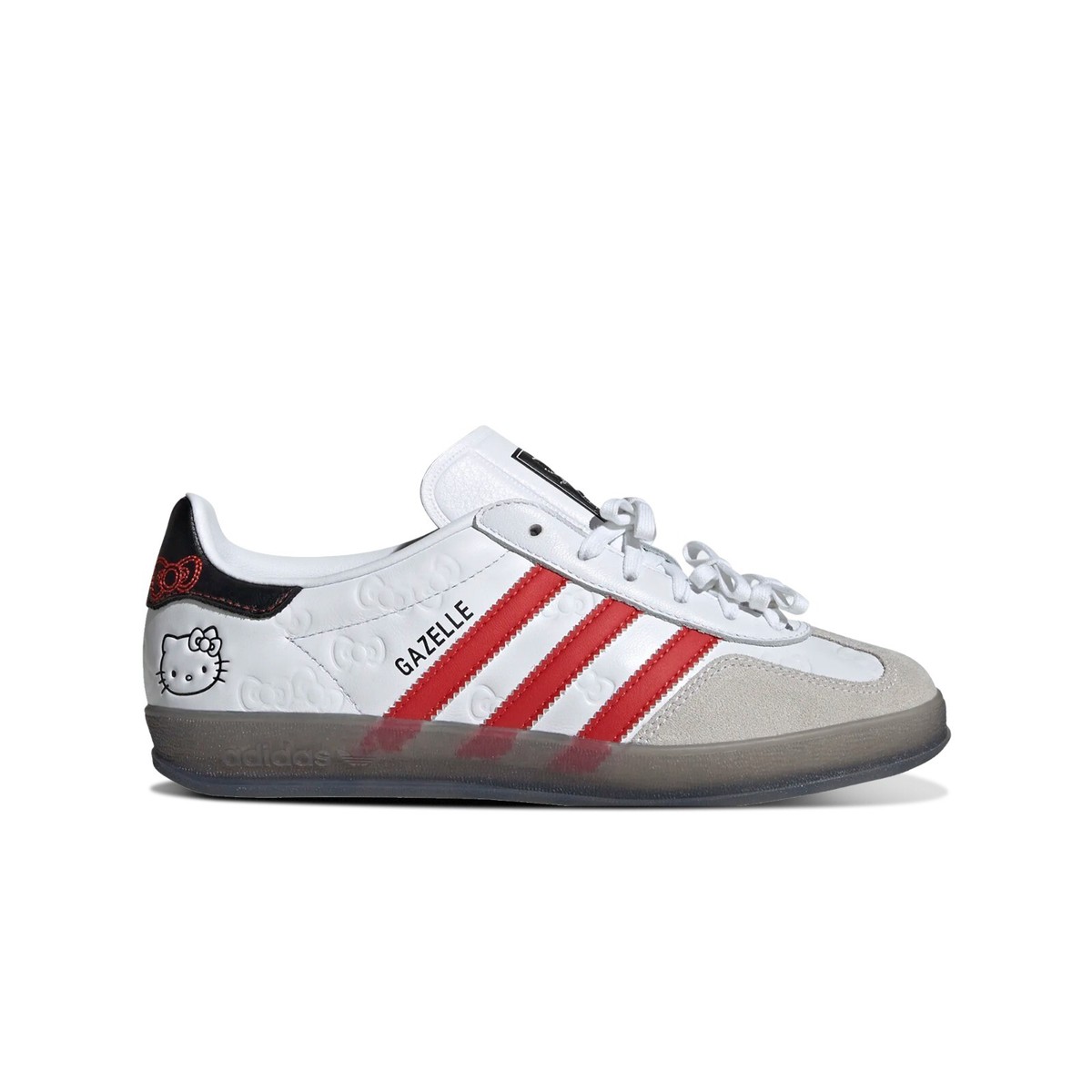 新品　adidas gazelle Hello Kitty スニーカー 24.5 Adidas Originals x Hello Kitty Gazelle Indoor (White/Red