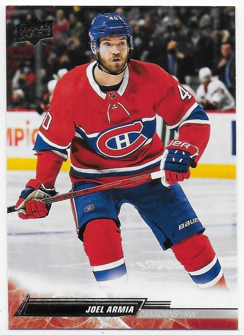 2022-23 Upper Deck #94 Joel Armia - Montreal Canadiens
