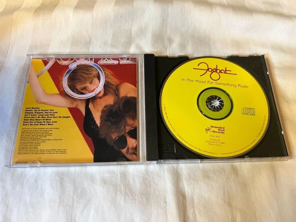 Foghat - In The Mood For Something Rude CD 2006 Wounded Bird 70s Rock OOP RARE Foto 3 de 3