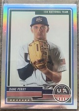 2023 Panini USA Stars Stripes [Chrome Silver Holo Prizm] #37 Dane Perry