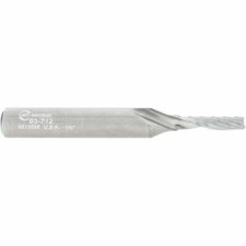 Onsrud 1/8" Diam, 1/2" LOC, 1 Flute Solid Carbide Upcut Spiral Router Bit Rig...