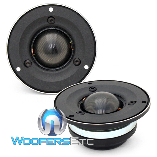 MOREL ELATE CARBON ALTO 1.1" 220W SILK SOFT DOME TWEETERS NEW FREE 1-2 DAY AIR - Picture 3 of 8