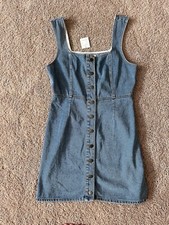 Urban Outfitters Button Up Denim Mini Dress