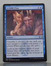 A Little Chat - Streets of New Capenna - SNC - 47/281 - MTG