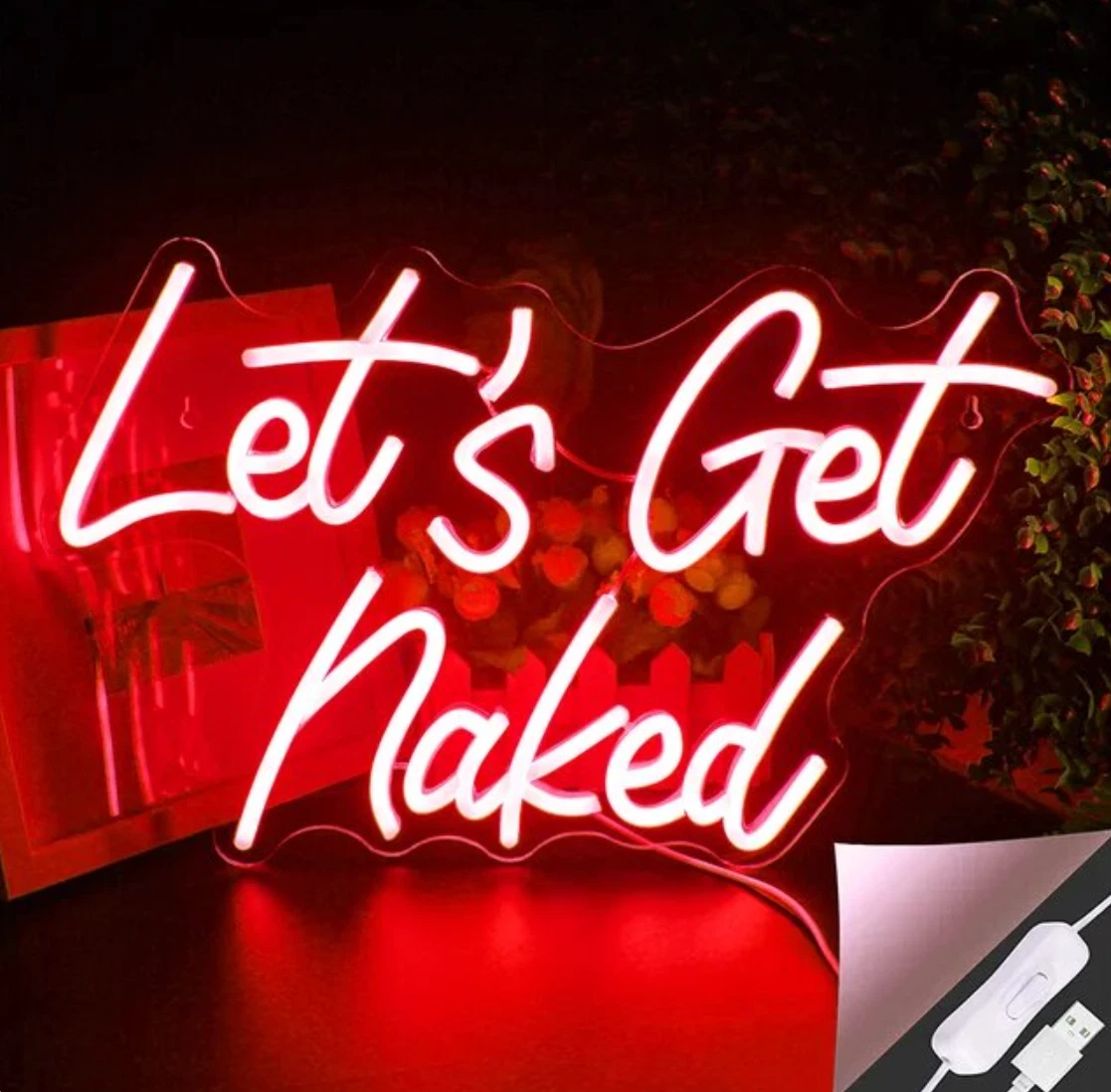 Get naked neon light deals