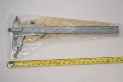 New Mitutoyo 0-150mm Range Vernier 0.05mm Grad OFFSET JAW Caliper 536-101 $292