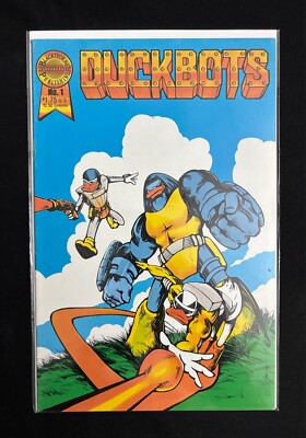 Duckbots #1 1987 Blackthorne Comics Sci Fi Bagged Boarded