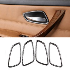 Kohlefaser Innenraum T�Rgriff T�rschale Abdeckung F�R BMW 3 ER E90 E92 E93 05-12