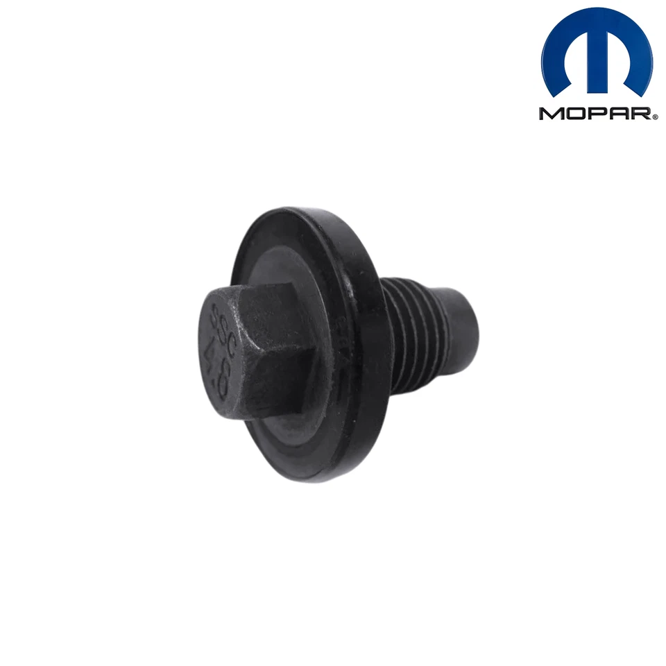 ENGINE OIL DRAIN PLUG JEEP DODGE 96-2024 MOPAR CHRYSLER OEM 6506214AA 6513414AA - Image 3 of 4