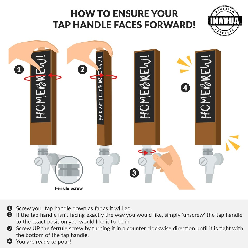 Chalkboard Beer Tap Handle For Homebrew Kegerators Beer Tap Handles