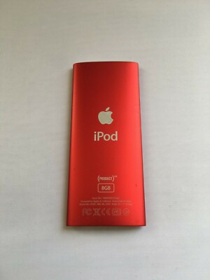 Apple iPod nano 4th Generation Chromatic Red (8GB) 885909260409| eBay