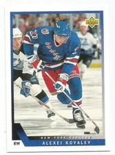 ALEXEI KOVALEV 1993-94 UPPER DECK CARD FLAWLESS CONDITION