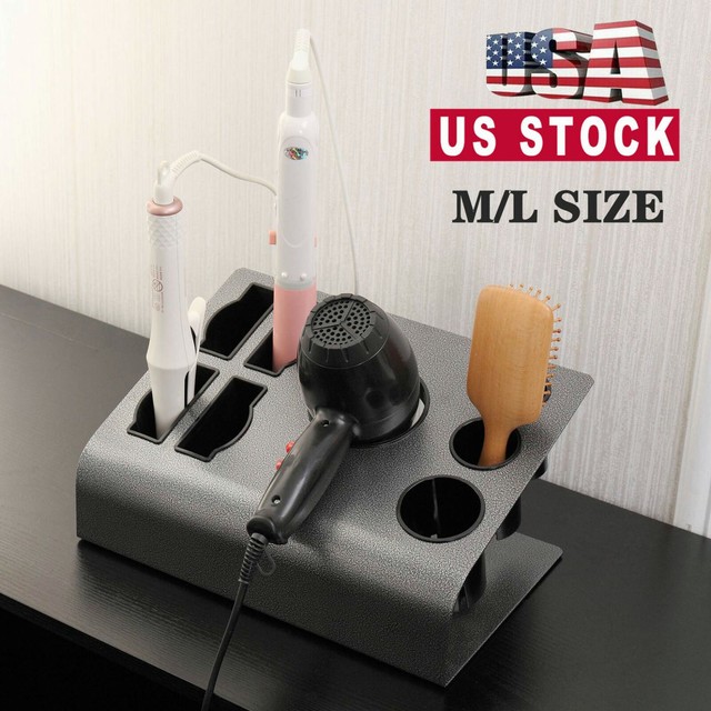 Tabletop Hair Iron & Blow Dryer Holder Salon Appliance Stand Curling