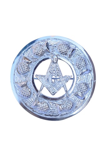 Broche Écusson Chrome Écossais Disponible En 6 Styles - Picture 8 of 13