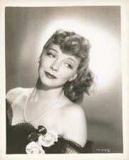 VIRGINIA BRUCE Beautiful Original Vintage 1930s MGM Studio Portrait Photo