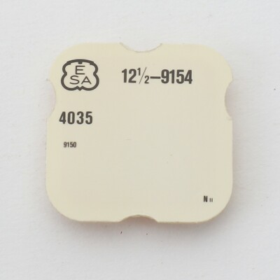 ESA 9154, 9150 Part 4035 New Old Stock Watchmakers Parts Repairs (C6D19)
