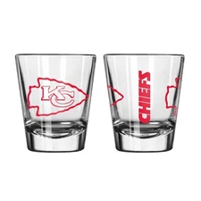 Kansas City Chiefs Boelter NFL Gameday 2oz Shot Glass(1) FREE SHIP!!