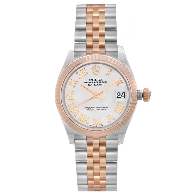 Rolex Datejust White Women's Watch 