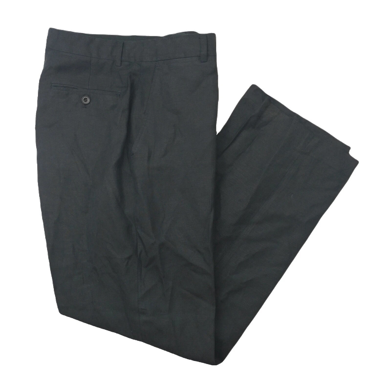 Linen Men's Black 30 Size