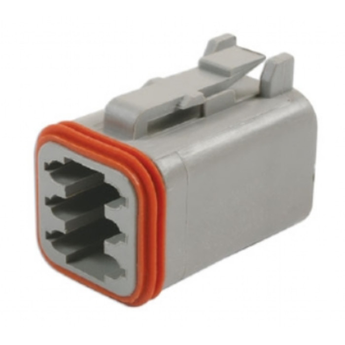 Deutsch 6 Pin Plug Connector Kit - 8 Pieces - 374 154