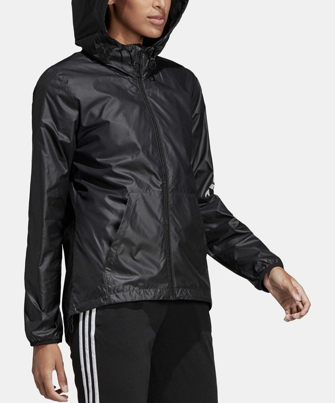 adidas essentials linear windbreaker