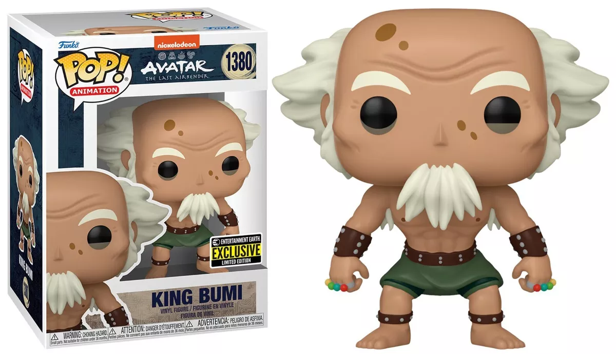 Avatar: The Last Airbender King Bumi Funko Pop! Vinyl Figure #1380 -  Entertainment Earth Exclusive