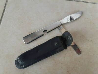 Vintage Germany D.B.G.M SOLINGEN Rostfrei Folding Pocket Knife ED.WUSTHOF