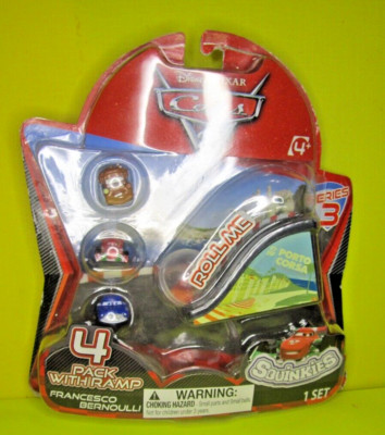 Disney Pixar Cars 2 Francesco Bernoulli Squinkies Series 3