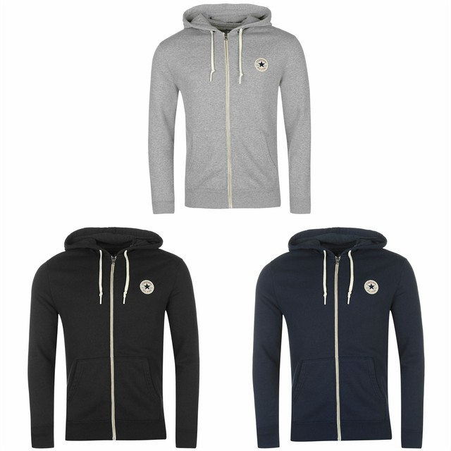 converse zip hoodie mens