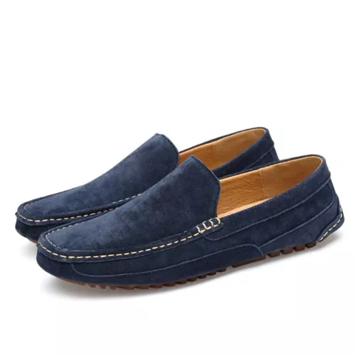 Men Driving Loafers Dress Shoes Casual Slip On Flat Moccasins 6.5-13 - Afbeelding 1 van 24