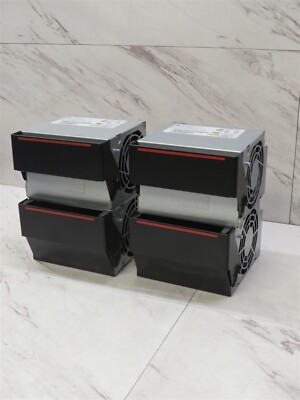 Lot of 4 Lenovo/Lite On PS-3651-1L-LF 650W Platinum Power Supply FRU: 54Y8908