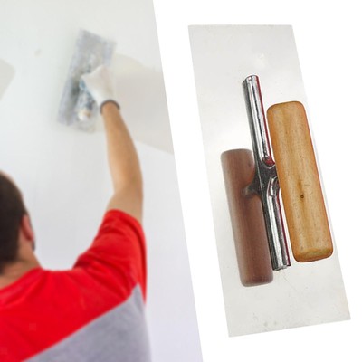Verputzkelle, Trockenbaukelle, Handwerkzeug, quadratische Ecken, 9,45 Zoll x