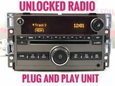 Unlocked Saturn Aura Oem Factory Radio Cd Aux Player 15948188 Gm837