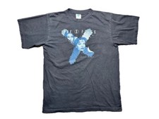 vtg 1995 X-Files Promo T Shirt Large Mulder  Scully FOX aliens Sci-fi 90s Y2K