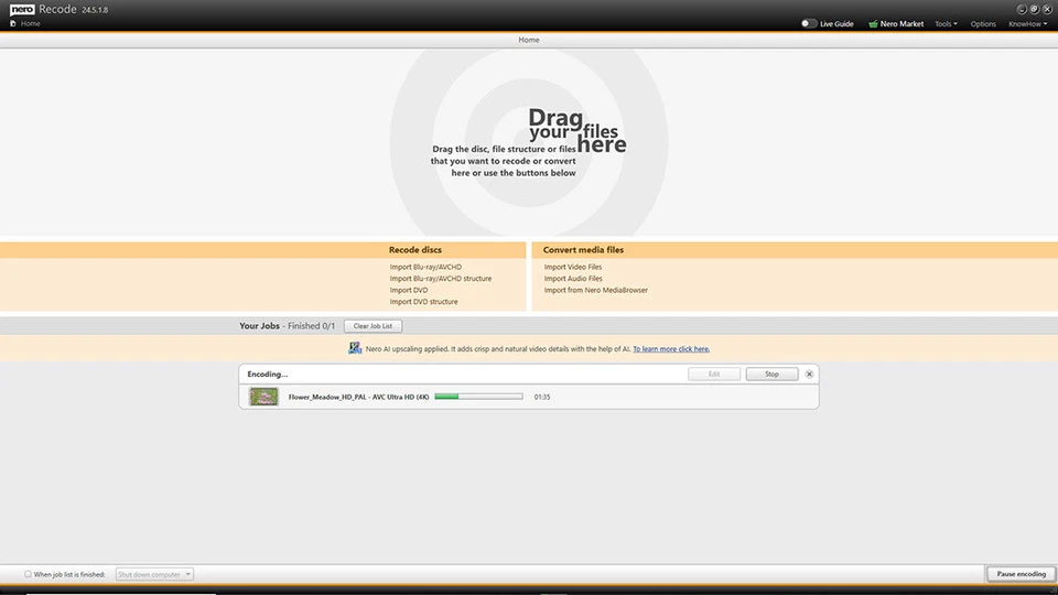 Nero Recode 2024 - Converter - Ripper - Lizenz für 1 PC - Download Version - Bild 3 von 4
