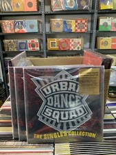Urban Dance Squad 2LP The Singles Collection Translucent Red Vinyl 2022 Sealed