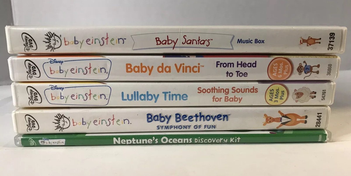 Lot Of 5 Baby Einstein Children's Educational DVDS | eBay