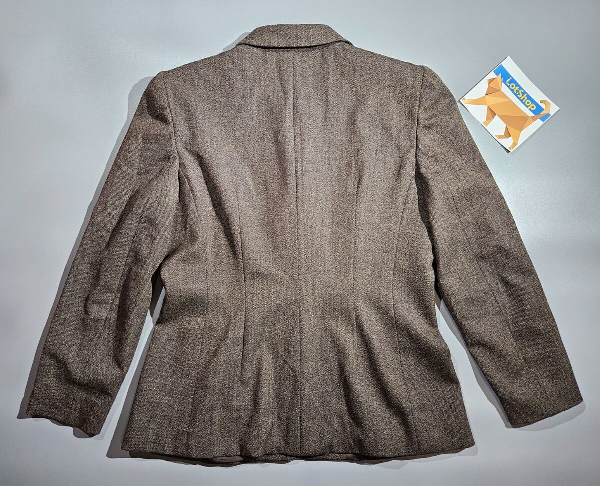 Vintage VALENTINO Miss V WOOL Women's Elegant Jacket Blazer Vintage VALENTINO Miss V WOOL Women's Elegant Jacket Blazer