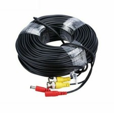 Coaxial skein BNC plug power video surveillance camera 30-50 mt