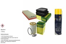 MANN-FILTER Filtersatz MANNOL Klimareiniger für Mercedes-Benz S-Klasse Coupe CL