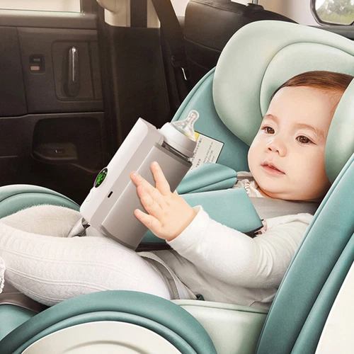 USB Rechargeable Baby Bottle Warmer Travel Milk Heater with Temperature Display - Picture 11 of 12