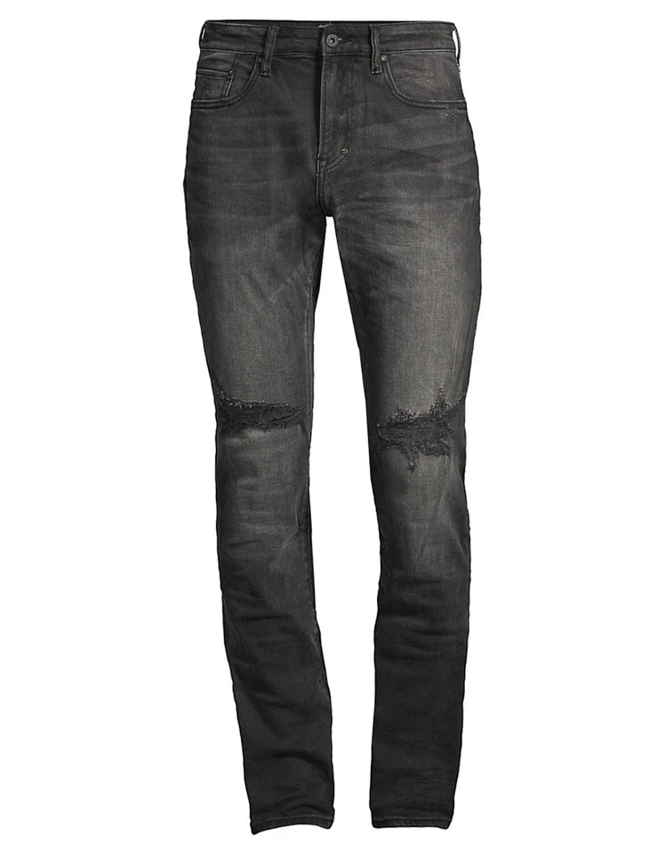 PRPS Le Sabre Barnwell Slim Tapered Distressed Jeans Black Men’s Sz 30 New $228 - Image 4 of 4
