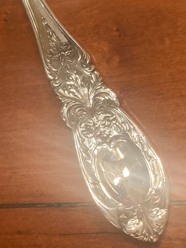 MINT HEAVY 8.5" INTERNATIONAL STERLING RICHELIEU SERVING SPOON SILVER TABLE - Picture 3 of 6