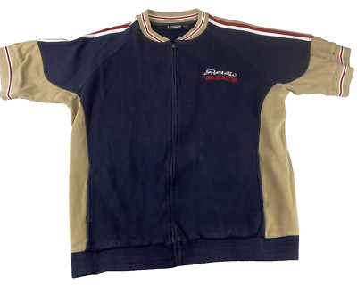 P. Miller Signature Sweatshirt Jacket Y2K XL Heavy Blue Master P Vintage Hip Hop